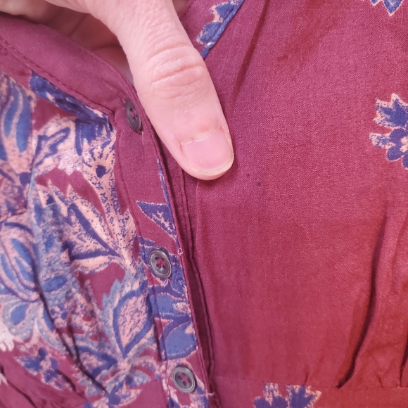 TRADED. Free People Miranda Midi Dress Sz 2 EUc! - Picture 5 of 8